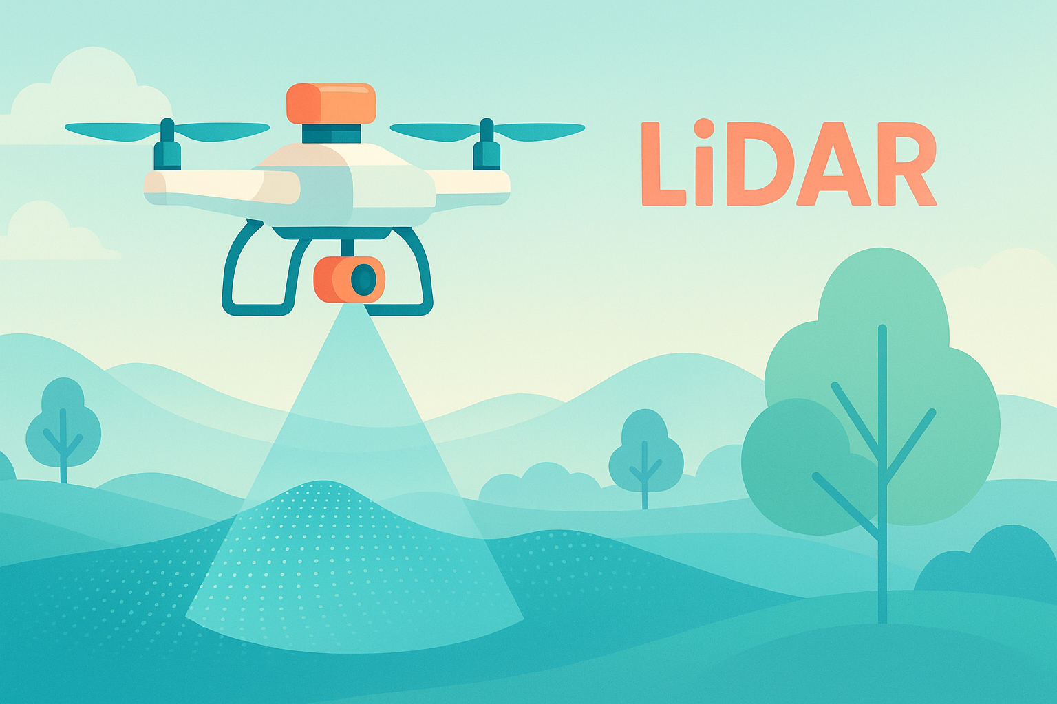 LiDAR: как лазерное зрение помогает дронам видеть в темноте и сквозь деревья